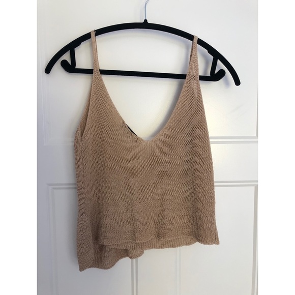 Zara Knit Ruffle Tunic - Picture 2 of 4